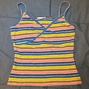 Madewell Multicolor Striped Tank Top